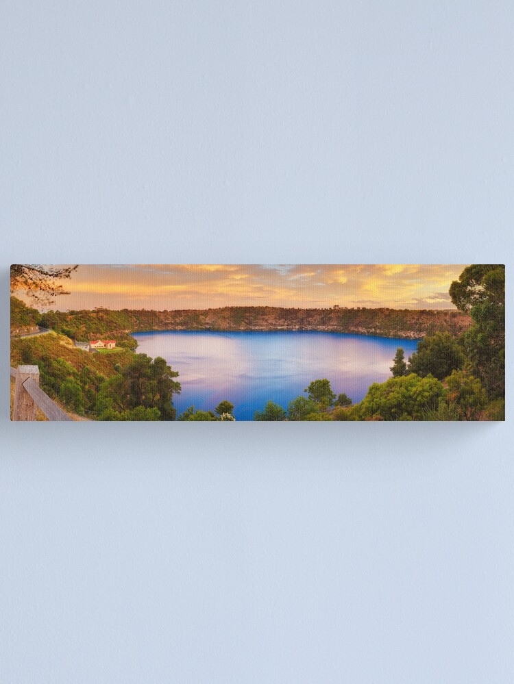 Alternate view of Blue Lake, Mount Gambier, South Australia Canvas Print