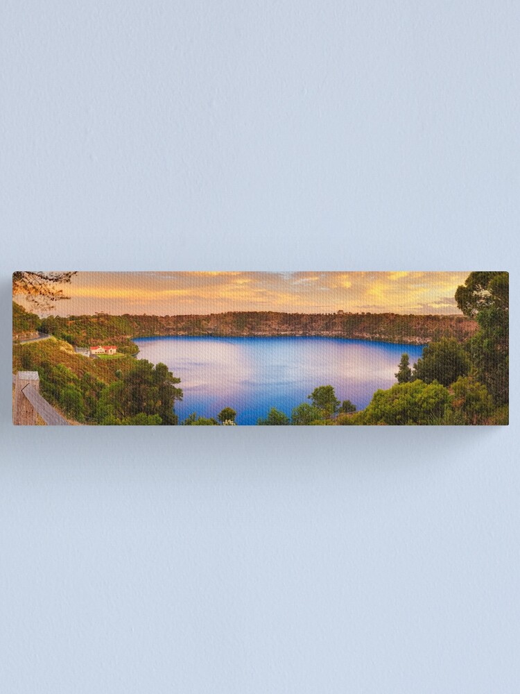 Alternate view of Blue Lake, Mount Gambier, South Australia Canvas Print