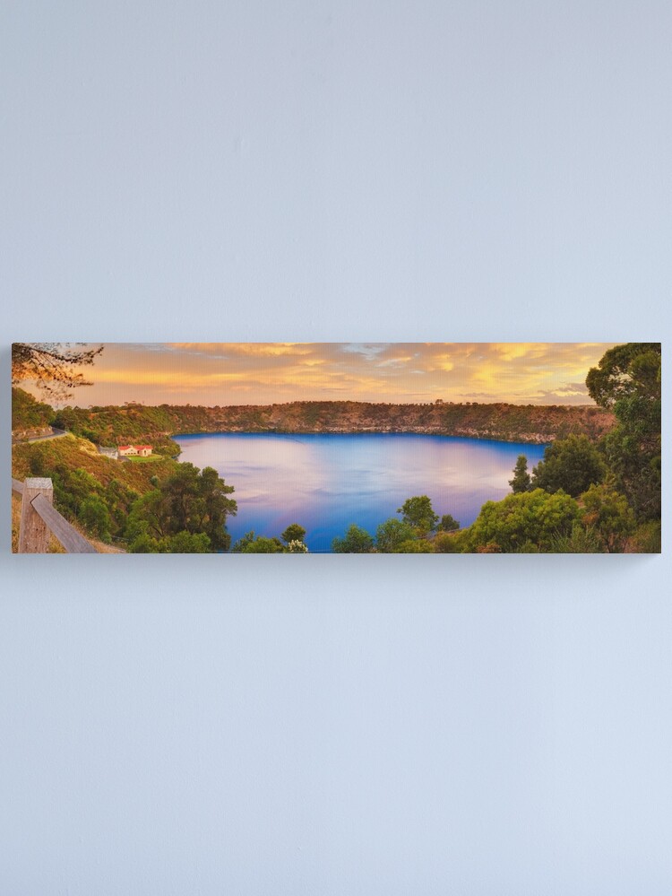 Alternate view of Blue Lake, Mount Gambier, South Australia Canvas Print