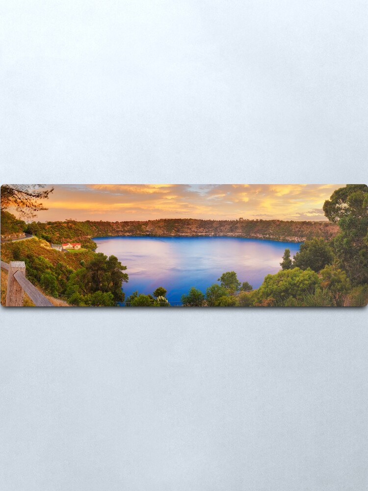 Alternate view of Blue Lake, Mount Gambier, South Australia Metal Print