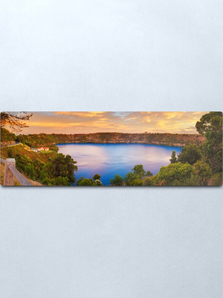 Alternate view of Blue Lake, Mount Gambier, South Australia Metal Print