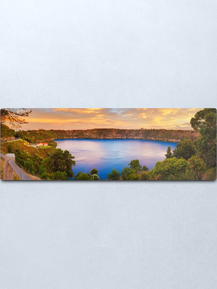 Alternate view of Blue Lake, Mount Gambier, South Australia Metal Print