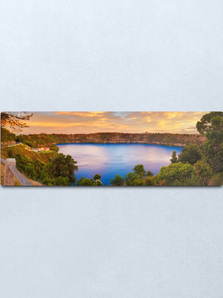 Alternate view of Blue Lake, Mount Gambier, South Australia Metal Print