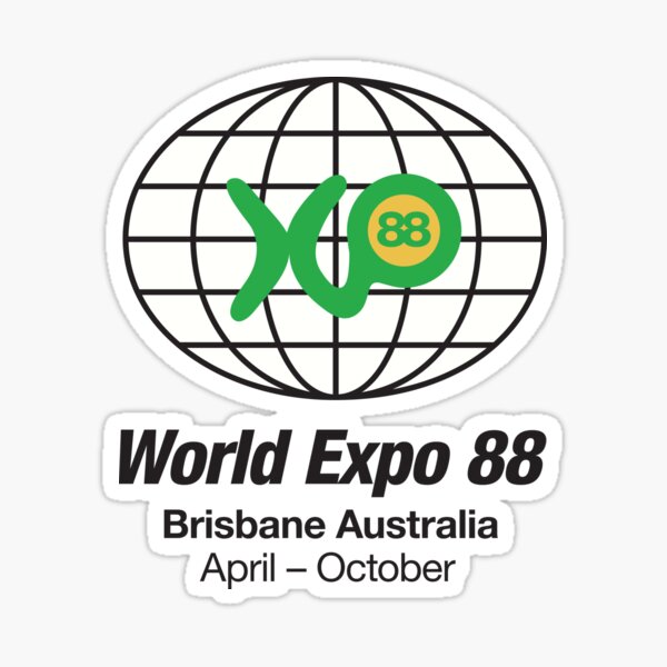 Expo 88 Sticker