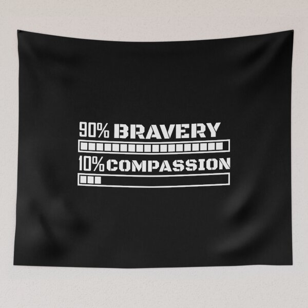 Item preview, Courage and compassion firefighters lifesavers designed and sold by Nessshirts.