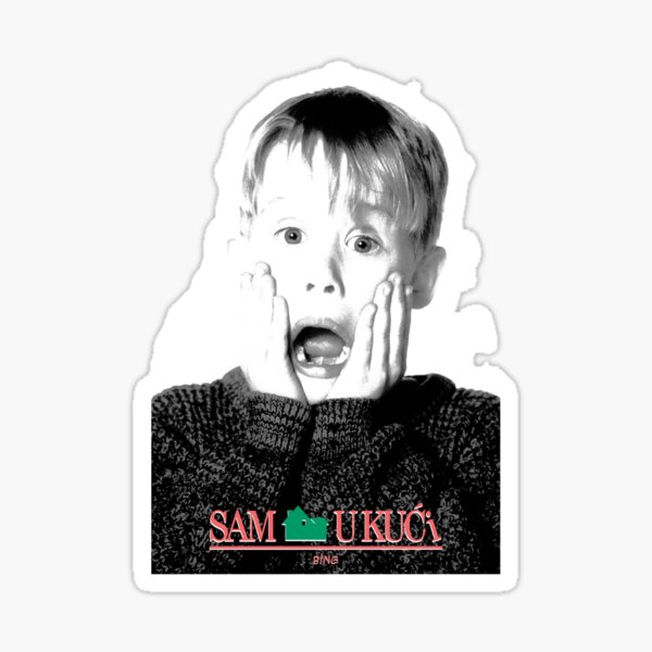 home alone Sticker