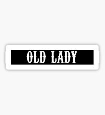 Old Lady Sticker