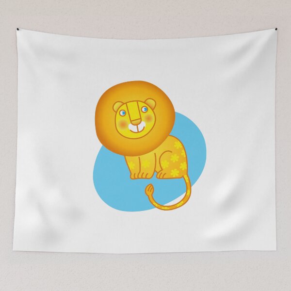 Item preview, Smiling Lion designed and sold by Anna Pogulyaeva.