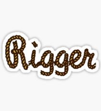 Rigger Stickers | Redbubble