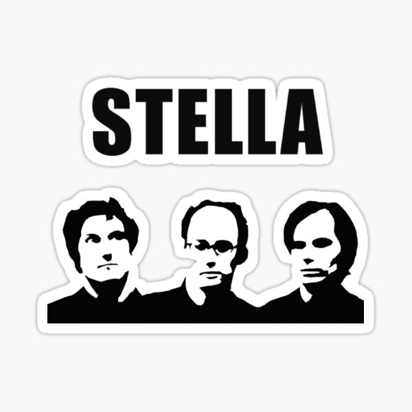 Stella - David Wain, Michael Showalter, Michael Ian Black Sticker