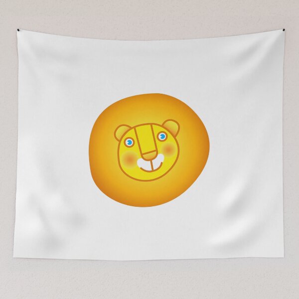 Item preview, Smiling Lion designed and sold by Anna Pogulyaeva.