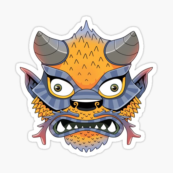 Oni Sticker