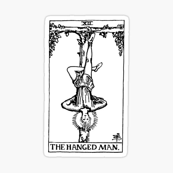 Item preview, The Hanged Man (Light) designed and sold by greencoyote.