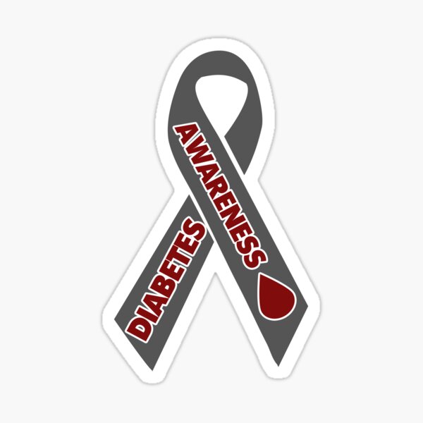 Item preview, Diabetes Awareness Ribbon designed and sold by Boog Monst .