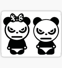 JDM ANGRY PANDAS Sticker