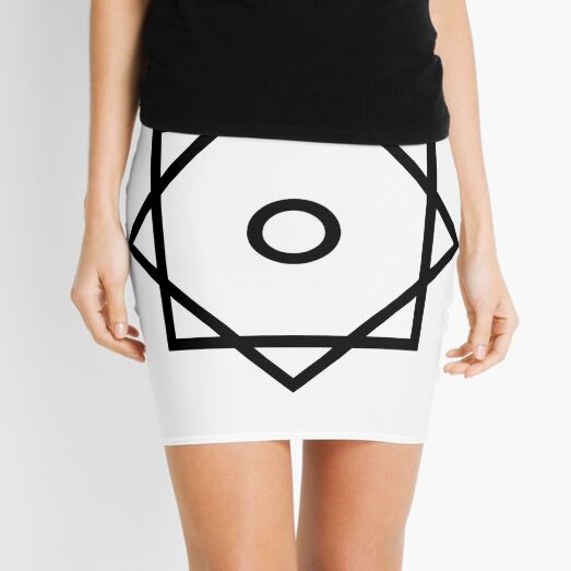 Arabic Star of Rub El Hizb ۞ Logo Faith no More Mini Skirt