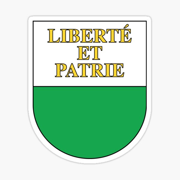 Vista previa del artículo con la obra «Escudo de armas del cantón de Vaud», diseñado y vendido por abbeyz71.