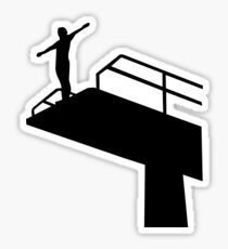 Pegatina High diving