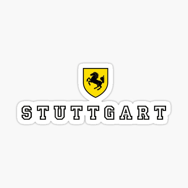 Stuttgart City Seal Sticker