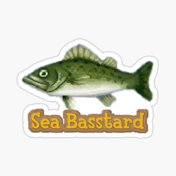 Vista previa del artículo con la obra «Sea Basstard», diseñado y vendido por BowserBasher’s Castle.