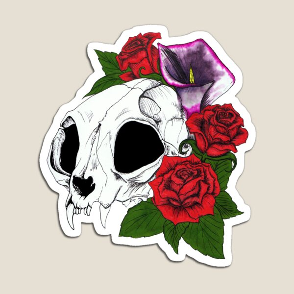 Item preview, Kitty Skull designed and sold by kirstenmcnee.
