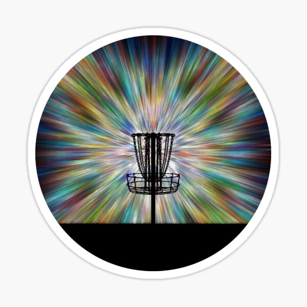 Item preview, Disc Golf Basket Silhouette designed and sold by Phil Perkins.