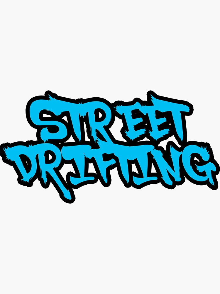 Street Drifting Sticker For Sale By Caocaoism Redbubble 0025