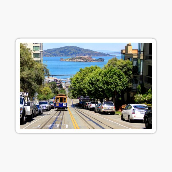 Aperçu de l'œuvre Téléphérique Hyde Street - San Francisco créée et vendue par Clark Thompson.
