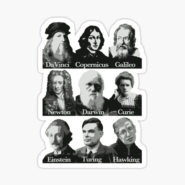 The Apostles of Science Sticker