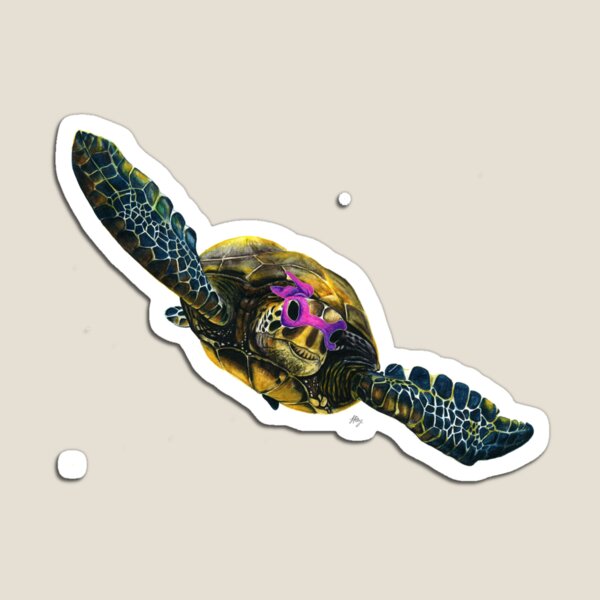 Turtle Power!! Magnet