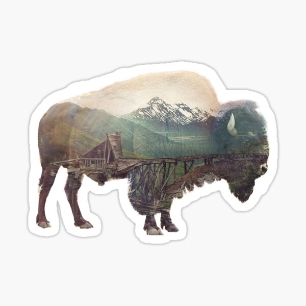 Item preview, Bison and Independence Mine designed and sold by caronjess.