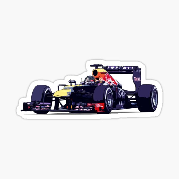 Championship Cars - Vettel 2013 Sticker