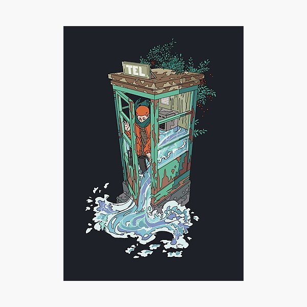 Let it out before you drown Photographic Print