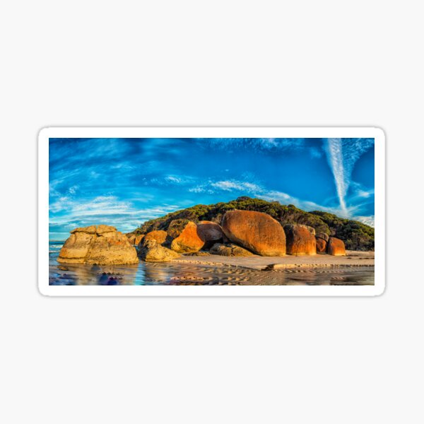 Squeaky Beach Panorama Sticker