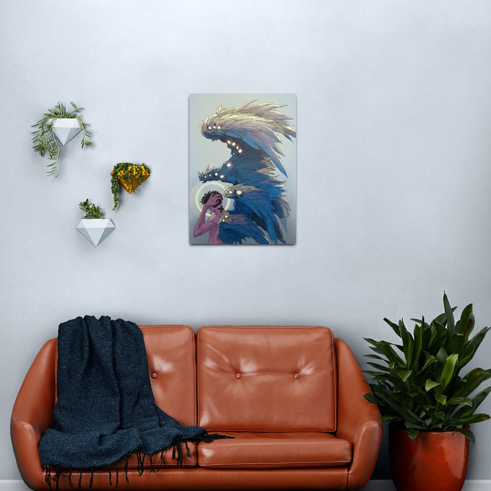 A strange bird Metal Print