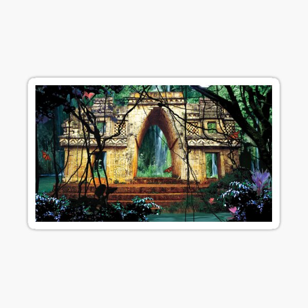 Temple of the Waters Sticker
