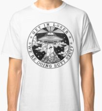 Camiseta clásica ENTRAR EN EL PERDIDO ESTAMOS HACIENDO BUTT STUFF