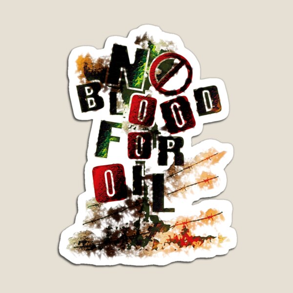 Item preview, NO BLOOD FOR OIL designed and sold by AURA-HYSTERICA.
