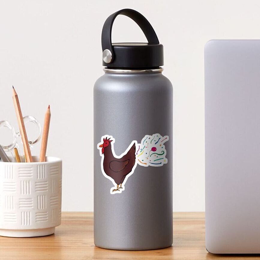 Party Chicken Sticker