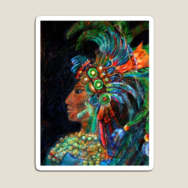 Lady of Yaxchilan Magnet