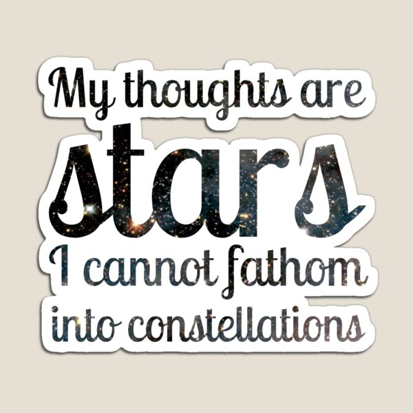 The Fault in Our Stars - My Thoughts Magnet