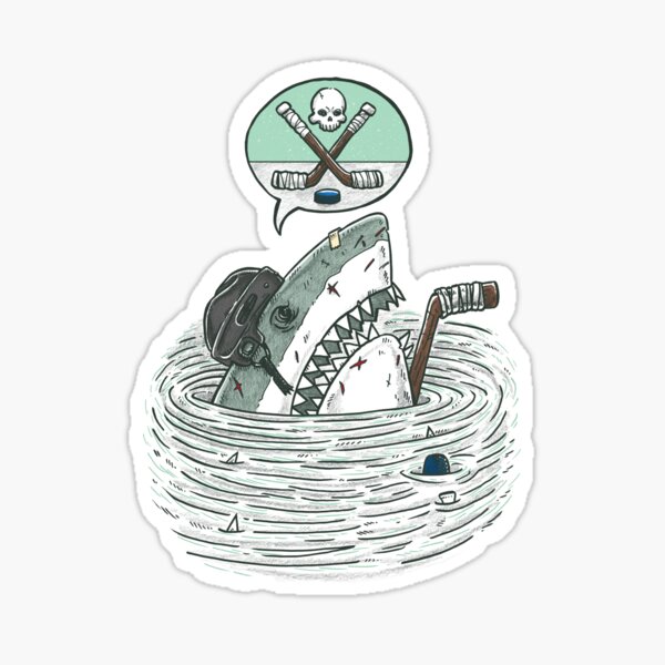 The Enforcer Shark Sticker