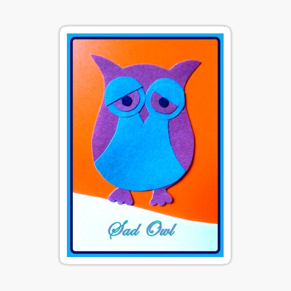 Item preview, Sad Owl designed and sold by angel1.