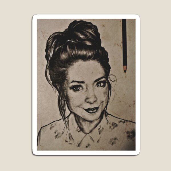 Item preview, Zoella portrait designed and sold by downeymore.