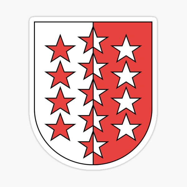 Item preview, Coat of Arms of Valais Canton designed and sold by abbeyz71.