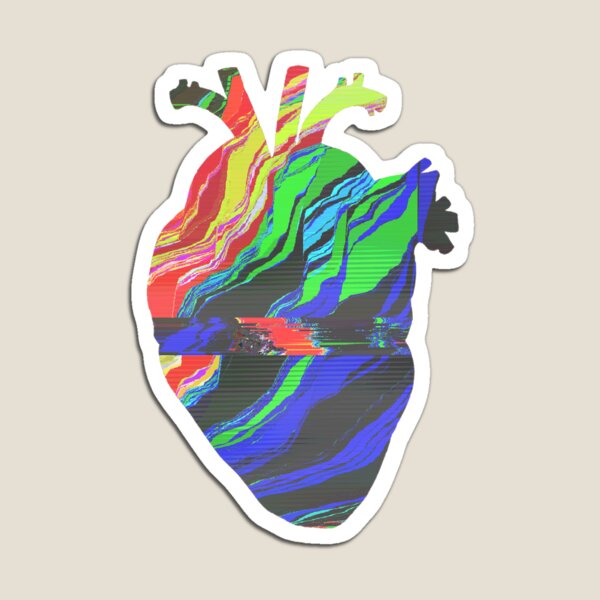 Item preview, Glitch Heart designed and sold by PFunkus.