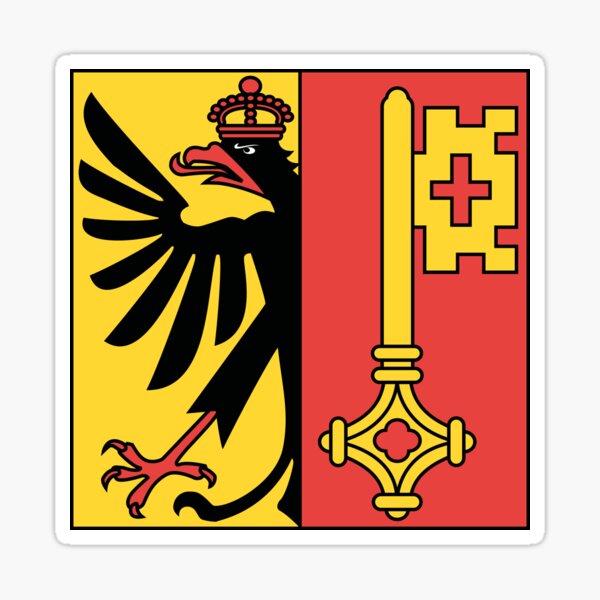 Aperçu de l'œuvre Drapeau du Canton de Genève créée et vendue par abbeyz71.