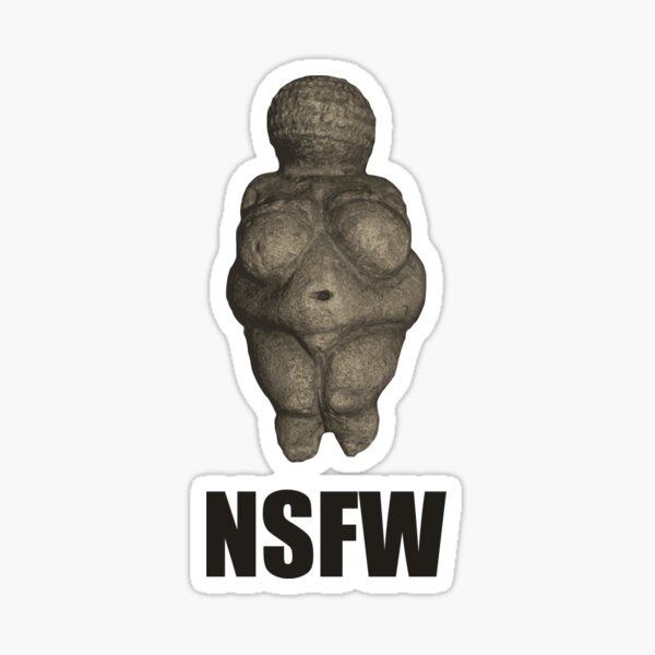 NSFW Prehistoric Venus Figurine Sticker