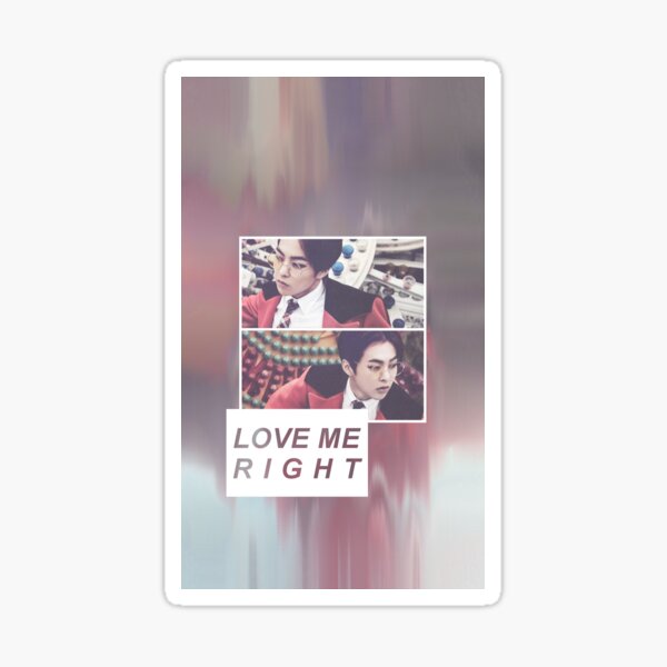 EXO 2nd Album Repackage Love Me Right Official Photocard