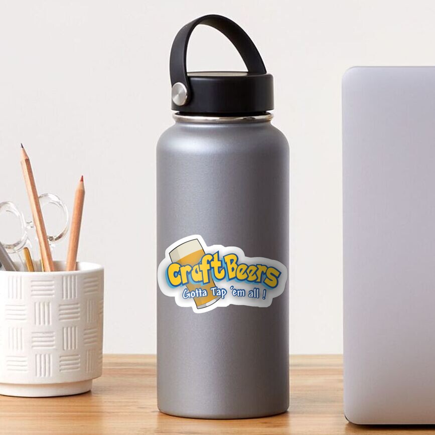 Pokemon meets craft beers Sticker
